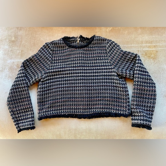 TWEED TOP - ZARA TRAFALUC COLLECTION - SIZE S/M - Picture 2 of 10